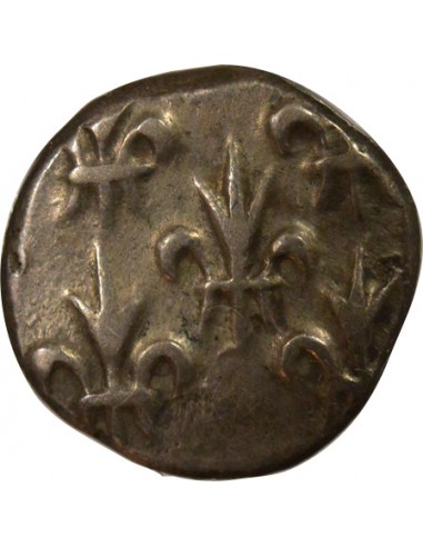 INDES FRANCAISES, LOUIS XV - 2 FANON ARGENT - 1740-1760 PONDICHERY