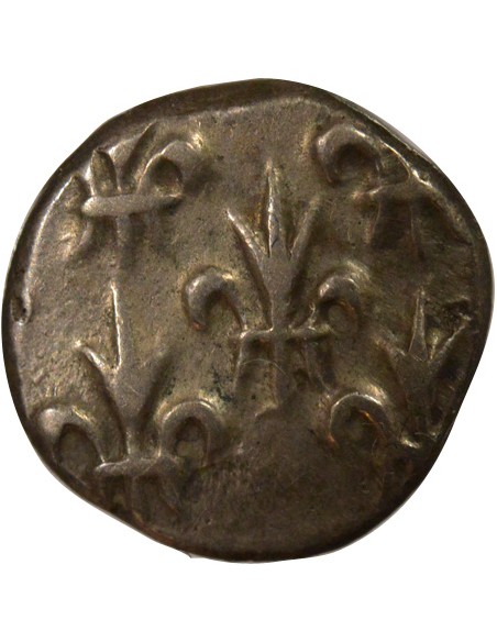 INDES FRANCAISES, LOUIS XV - 2 FANON ARGENT - 1740-1760 PONDICHERY