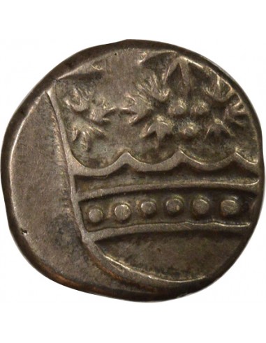 INDES FRANCAISES, LOUIS XV - 2 FANON ARGENT - 1740-1760 PONDICHERY