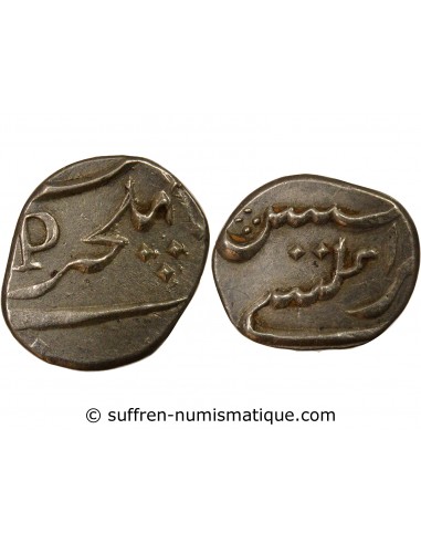 MAHE - 1 FANON ARGENT - 1738-1792 PONDICHERY