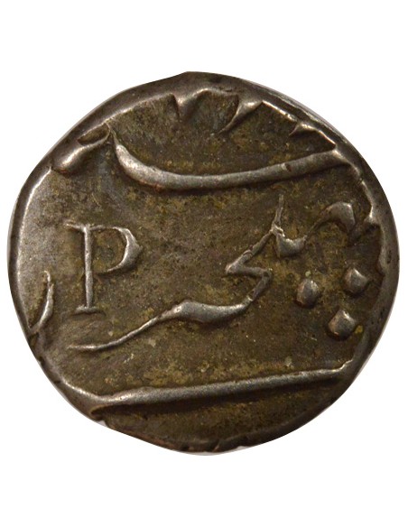 MAHE - 1 FANON ARGENT - 1740-1749 PONDICHERY