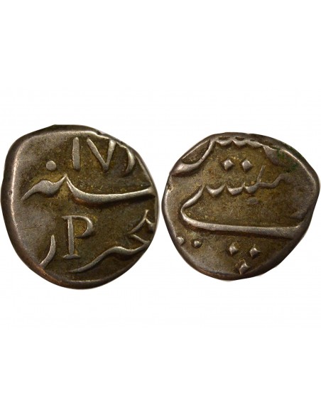 MAHE - 1 FANON ARGENT - 1740-1749 PONDICHERY