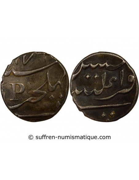 MAHE - 1 FANON ARGENT - 1760-1769 PONDICHERY