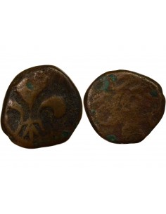 Inde Louis XV 1 doudou Bronze 1715-1774 Pondichéry 2