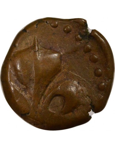 INDE FRANCAISE, LOUIS XV - 1/2 DOUDOU PONDICHERY 1715 / 1774