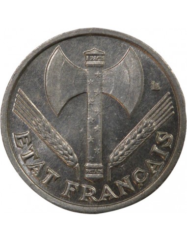 50 Centimes Aluminium 1943 A Paris