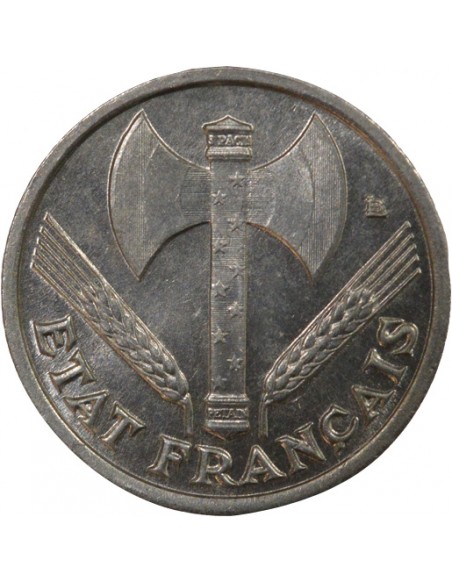 50 Centimes Aluminium 1943 A Paris