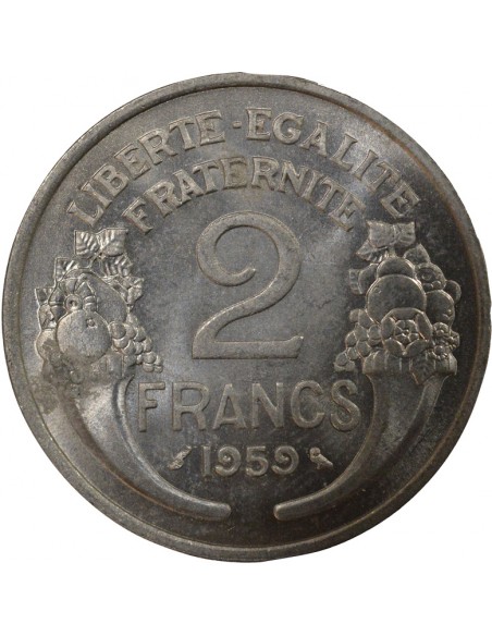 2 Francs Aluminium 1959 A Paris