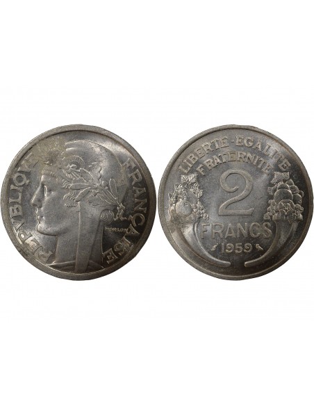 2 Francs Aluminium 1959 A Paris