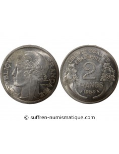 2 Francs Aluminium 1959 A Paris