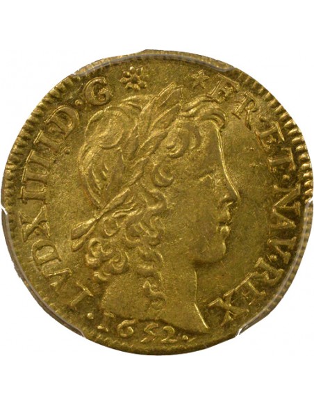 Louis XIV 1 louis d'or Or 1652 A Paris
