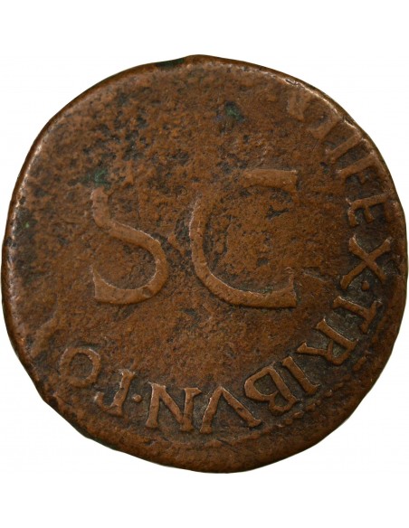 Rome Empire Tibère SC 1 as Cuivre 10-11 R Rome