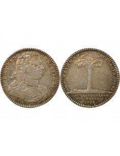 Extraordinaire des Guerres, Louis XV - Jeton Argent 1738