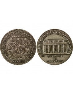 Chambre de Commerce de Nantes, Jeton Argent