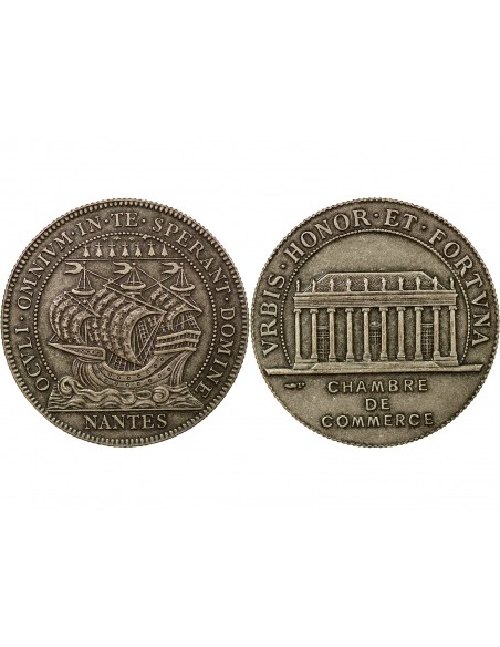 Chambre de Commerce de Nantes, Jeton Argent
