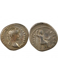 Rome Empire Tibère Livie Denier Argent 15-37 D Lyon Rome Empire
