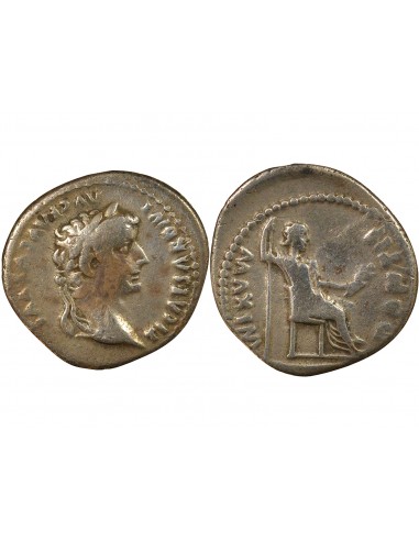 Rome Empire Tibère Livie Denier Argent 15-37 D Lyon Rome Empire