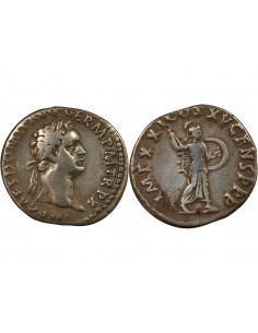 Rome Empire Domitien Pallas Denier Argent 90-91 R Rome Rome Empire