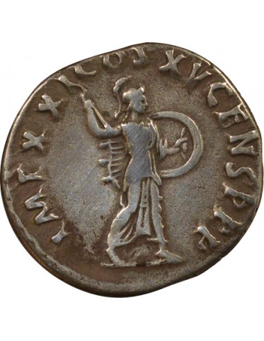 Rome Empire Domitien Pallas Denier Argent 90-91 R Rome Rome Empire