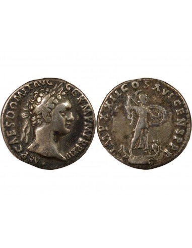 Rome Empire Domitien Pallas Denier Argent 93-94 R Rome Rome Empire