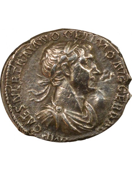 Rome Empire Trajan Virtus Denier Argent 117 R Rome Rome Empire