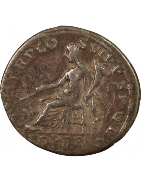 Rome Empire Trajan Fortuna Denier Argent 116-117 R Rome Rome Empire