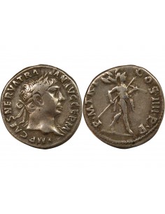 Rome Empire Trajan Mars Denier Argent 102 R Rome Rome Empire