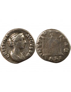 Rome Empire Crispine Autel Denier Argent 180-183 R Rome Rome Empire