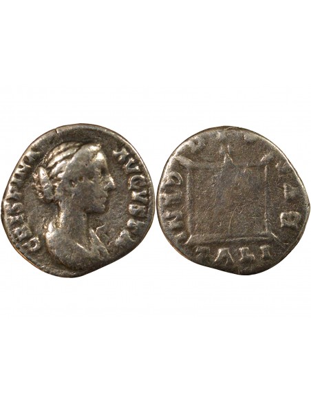 Rome Empire Crispine Autel Denier Argent 180-183 R Rome Rome Empire