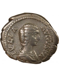 Rome Empire Julia Domna Junon Denier Argent 209 R Rome Rome Empire 2