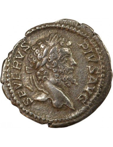 Rome Empire Septime Sévère Carthage Denier Argent 204 R Rome Rome Empire