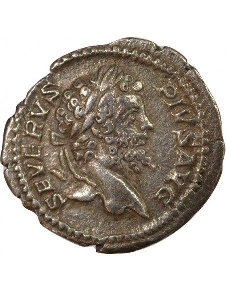 Rome Empire Septime Sévère Carthage Denier Argent 204 R Rome Rome Empire