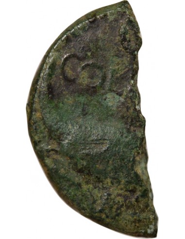 Rome - Provinces Agrippa Auguste tête laurée As Bronze 20 à 10 Av JC Nîmes Rome - Provinces