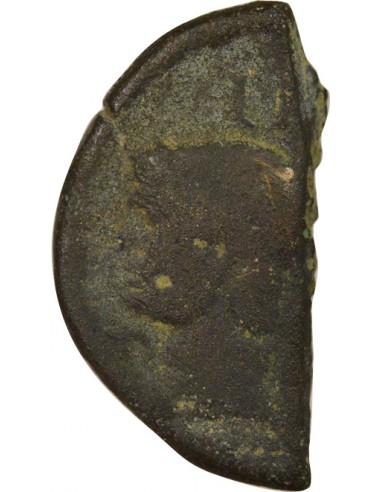 Rome - Provinces Agrippa Auguste tête laurée As Bronze 15 à 13 Av JC Nîmes Rome - Provinces