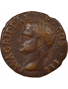 Rome Empire Agrippa Neptune As Cuivre 37-41 R Rome Rome Empire 2