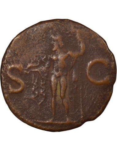 Rome Empire Agrippa Neptune As Cuivre 37-41 R Rome Rome Empire