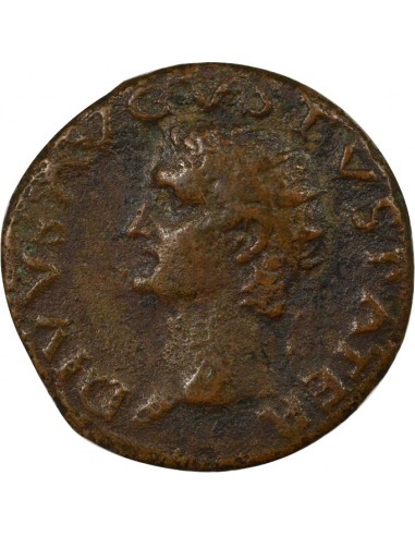 Rome Empire Auguste Foudre As Cuivre 34-37 R Rome Rome Empire