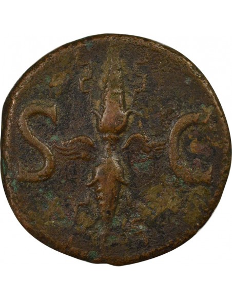 Rome Empire Auguste Foudre As Cuivre 34-37 R Rome Rome Empire