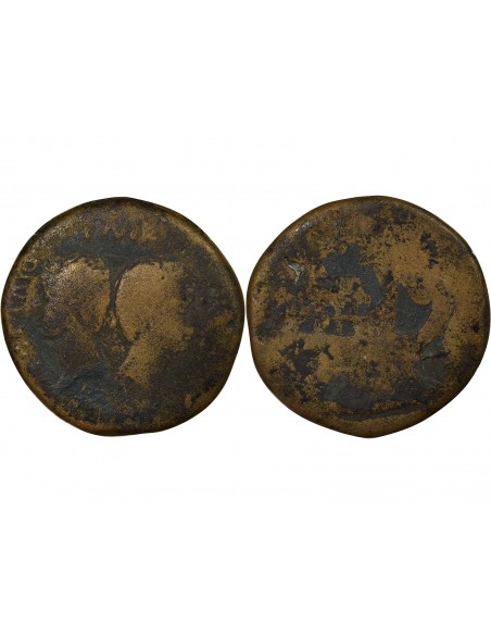 Rome - Provinces Agrippa Galère Dupondius Bronze 20 à 10 Av JC V Vienne Rome - Provinces