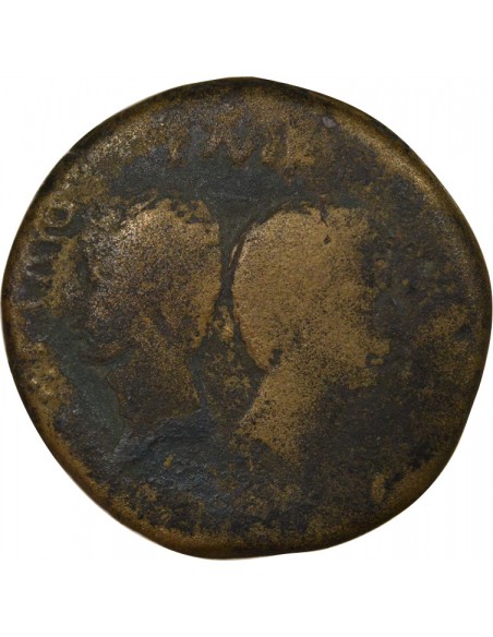 Rome - Provinces Agrippa Galère Dupondius Bronze 20 à 10 Av JC V Vienne Rome - Provinces