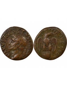 Rome Empire Auguste Aigle As Cuivre 80-81 R Rome Rome Empire