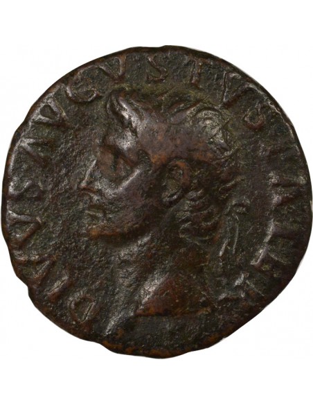 Rome Empire Auguste Autel As Cuivre 22-37 R Rome Rome Empire