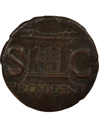 Rome Empire Auguste Autel As Cuivre 22-37 R Rome Rome Empire