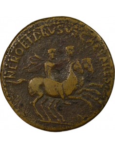 Rome Empire Néron Dupondius Cuivre 40-41 R Rome Rome Empire 2