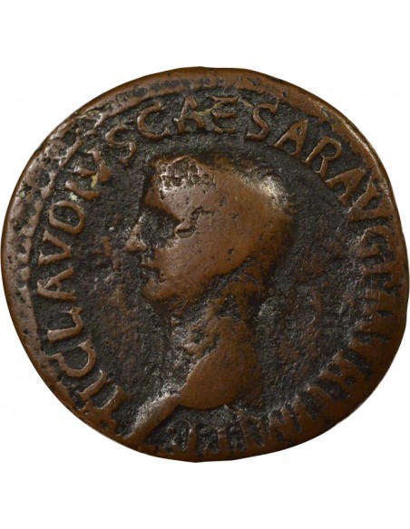 Rome Empire Claude Libertas As Cuivre 50-54 R Rome Rome Empire