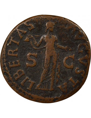 Rome Empire Claude Libertas As Cuivre 50-54 R Rome Rome Empire