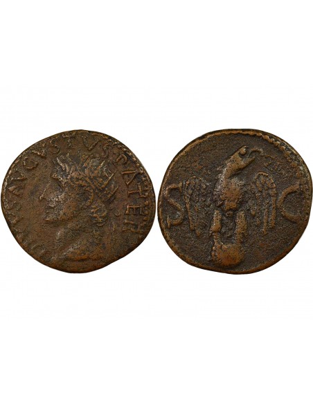 Rome Empire Auguste Aigle As Cuivre 34-37 R Rome Rome Empire