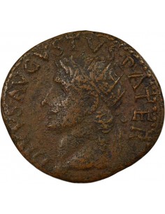 Rome Empire Auguste Aigle As Cuivre 34-37 R Rome Rome Empire 2