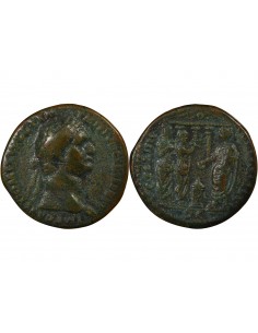 Rome Empire Domitien Temple As Cuivre 88 R Rome Rome Empire