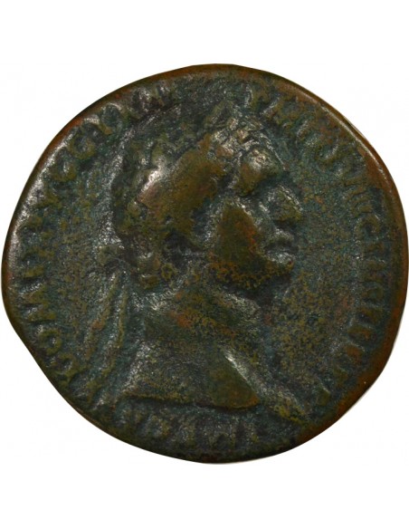 Rome Empire Domitien Temple As Cuivre 88 R Rome Rome Empire